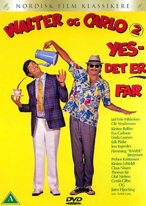 Walter og Carlo - yes, det er far - Danish DVD movie cover (thumbnail)
