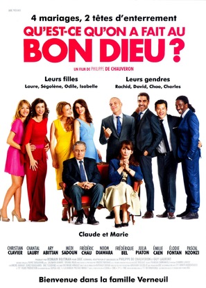 Qu&#039;est-ce qu&#039;on a fait au Bon Dieu? - French DVD movie cover (thumbnail)