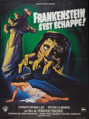 The Curse of Frankenstein - French Movie Poster (thumbnail)