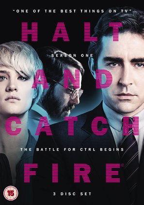 &quot;Halt and Catch Fire&quot; - British DVD movie cover (thumbnail)