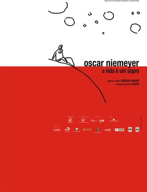 Oscar Niemeyer - A Vida &Eacute; Um Sopro - Brazilian poster (thumbnail)