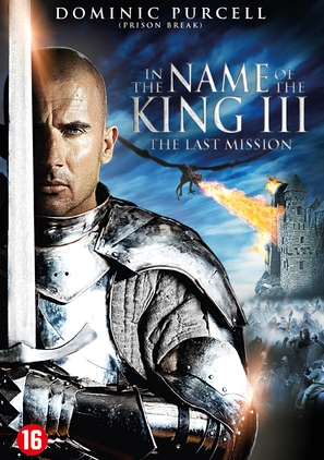 In the Name of the King 3: The Last Mission - Dutch DVD movie cover (thumbnail)