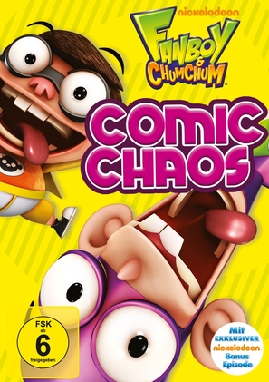 &quot;Fanboy and Chum Chum&quot; - German DVD movie cover (thumbnail)