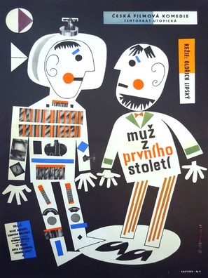 Muz z prvn&iacute;ho stolet&iacute; - Czech Movie Poster (thumbnail)