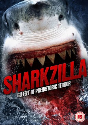 Sharkzilla - British DVD movie cover (thumbnail)