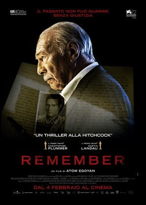 Remember - Italian Movie Poster (thumbnail)