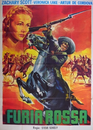 Furia roja - Italian Movie Poster (thumbnail)