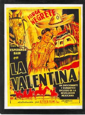 Valentina, La - Mexican Movie Poster (thumbnail)