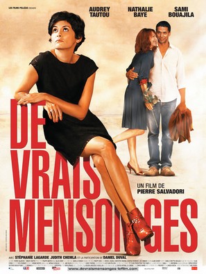 De vrais mensonges - French Movie Poster (thumbnail)