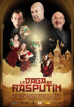 La daga de Rasput&iacute;n - Spanish Movie Poster (thumbnail)