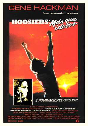 Hoosiers - Spanish Movie Poster (thumbnail)