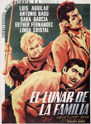 El lunar de la familia - Mexican Movie Poster (thumbnail)