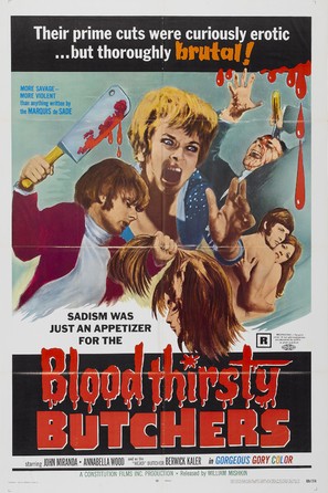 Bloodthirsty Butchers - Movie Poster (thumbnail)