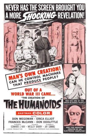 The Creation of the Humanoids - Movie Poster (thumbnail)