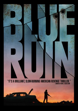 Blue Ruin - Canadian DVD movie cover (thumbnail)