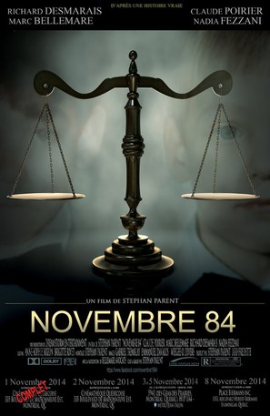 November 84 - Canadian Movie Poster (thumbnail)