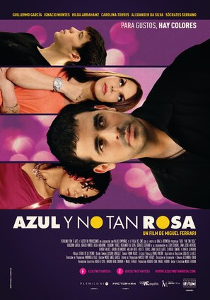 Azul y no tan rosa - Venezuelan Movie Poster (thumbnail)