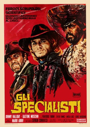Gli specialisti - Italian Movie Poster (thumbnail)