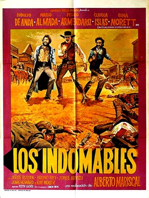 Los indomables - Mexican Movie Poster (thumbnail)