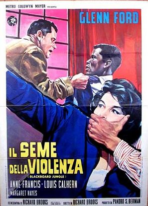 Blackboard Jungle - Italian Movie Poster (thumbnail)