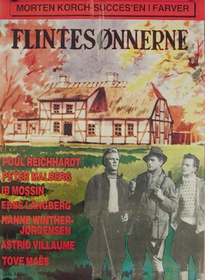 Flintes&oslash;nnerne - Danish Movie Poster (thumbnail)