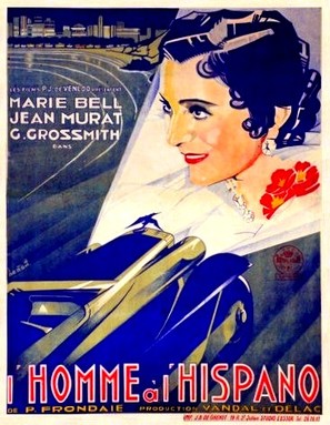 L&#039;homme &Atilde;&nbsp; l&#039;Hispano - French Movie Poster (thumbnail)