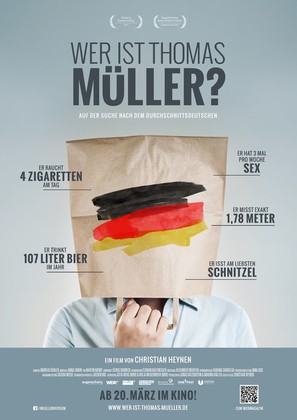 Wer ist Thomas M&uuml;ller? - German Movie Poster (thumbnail)