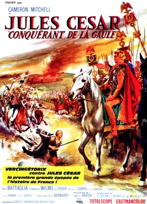 Giulio Cesare il conquistatore delle Gallie Poster