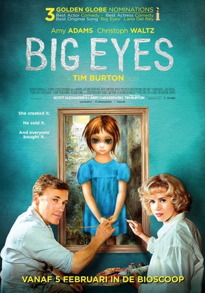 Big Eyes - Dutch Movie Poster (thumbnail)