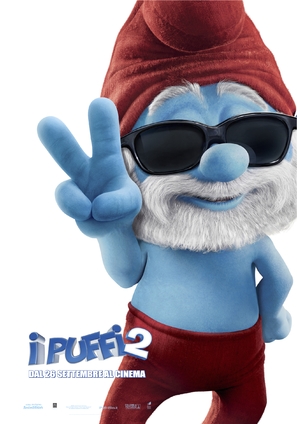 The Smurfs 2 - Italian Movie Poster (thumbnail)