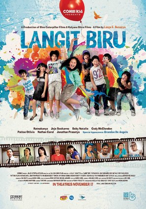 Langit biru - Indonesian Movie Poster (thumbnail)