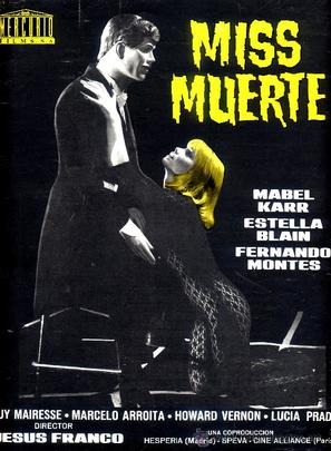 Miss Muerte - Spanish Movie Poster (thumbnail)