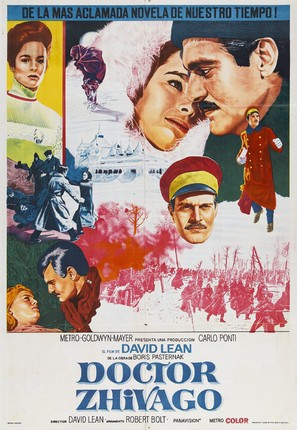 Doctor Zhivago - Argentinian Movie Poster (thumbnail)