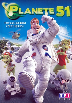 Planet 51 - French DVD movie cover (thumbnail)