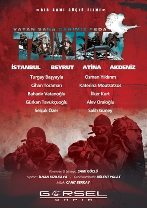 Takim: Vatan sana canim feda - Turkish Movie Poster (thumbnail)