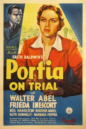 Portia on Trial - Movie Poster (thumbnail)