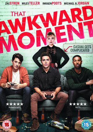 That Awkward Moment - British DVD movie cover (thumbnail)
