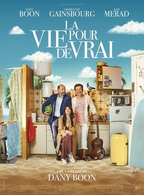 La vie pour de vrai - French Movie Poster (thumbnail)