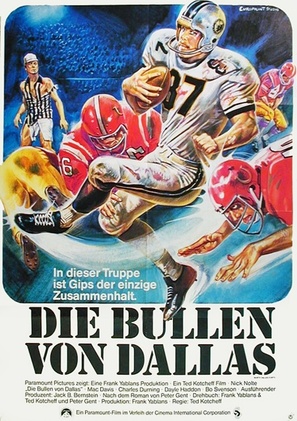 North Dallas Forty - German Movie Poster (thumbnail)