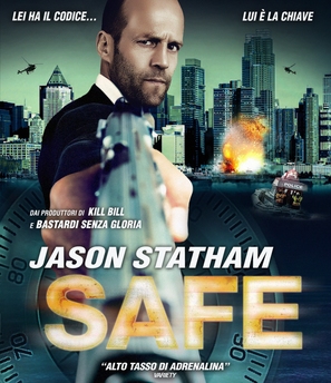Safe - Italian Blu-Ray movie cover (thumbnail)