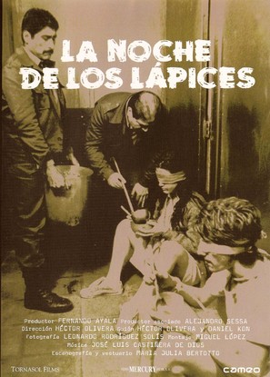 La noche de los l&aacute;pices - Spanish Movie Cover (thumbnail)