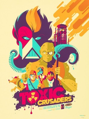 &quot;Toxic Crusaders&quot; - Canadian poster (thumbnail)