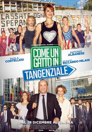 Come un gatto in Tangenziale - Italian Movie Poster (thumbnail)