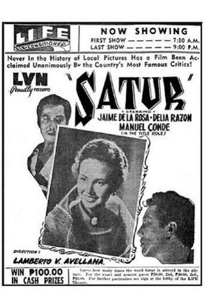 Satur - Philippine poster (thumbnail)