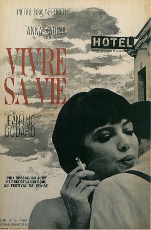 Vivre sa vie: Film en douze tableaux - French Movie Poster (thumbnail)