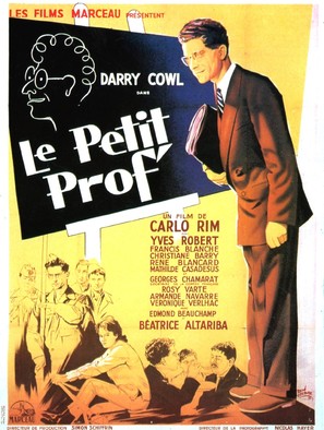 Le petit prof - French Movie Poster (thumbnail)
