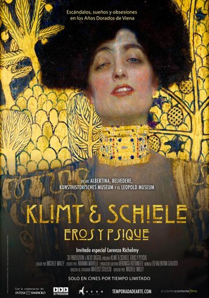 Klimt &amp; Schiele - Eros and Psyche - Spanish Movie Poster (thumbnail)