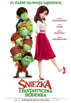Red Shoes &amp; the 7 Dwarfs - Polish Movie Poster (thumbnail)