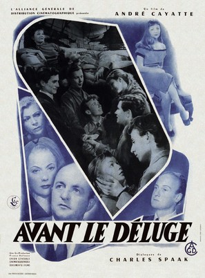 Avant le d&eacute;luge - French Movie Poster (thumbnail)