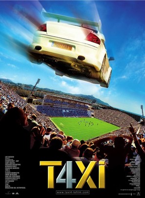 Taxi 4 - French Movie Poster (thumbnail)